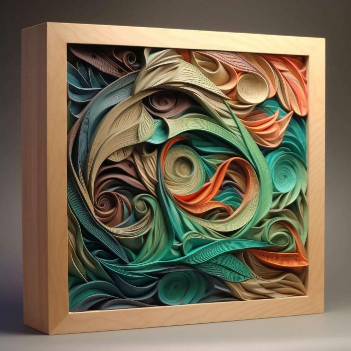 نموذج ثلاثي الأبعاد لآلة CNC 3D Art 